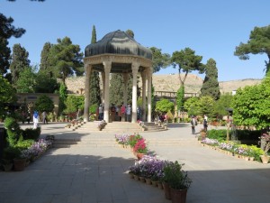 Shiraz tombeau du poète Hafez 14e siècle